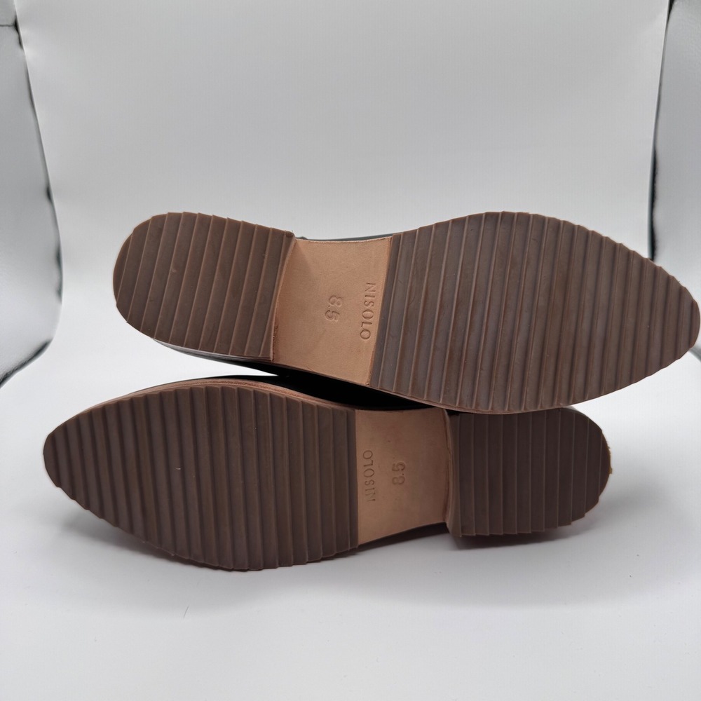 Nisolo Women 8.5 Black Eva Everyday Leather Chelsea Ankle‎ Boots Water Resistant - Picture 6 of 9